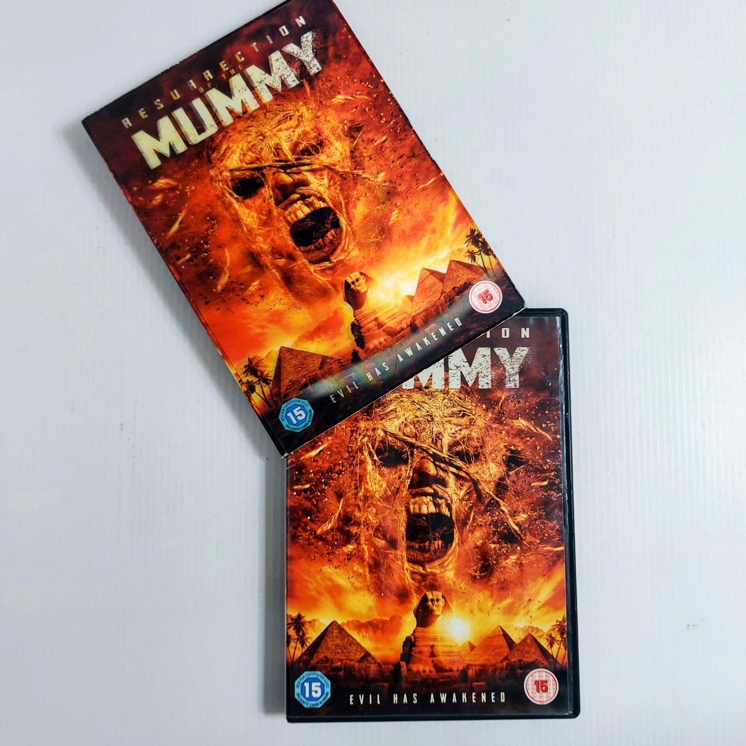 Resurrection of the Mummy DVD 2014 Horror Stuart Angus Lauren Brahlieve Maua