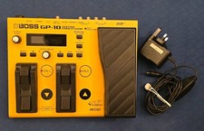 Boss GP-10 Digital Guitar Multi-Effects Processor Floor Pedal w/ UK Adapter