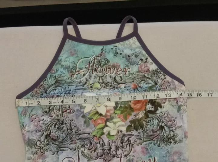 Top de spandex de entrenamiento para mujer KOS USA talla pequeña Foto 4 de 4