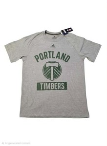 Adidas MLS Portland Timbers S/S Ultimate Tee Grey/Green DH0148 