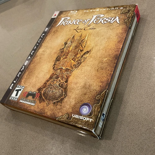 Prince of Persia Limited Edition PlayStation 3 PS3 Complete CIB Slipcover Bonus - Picture 10 of 14