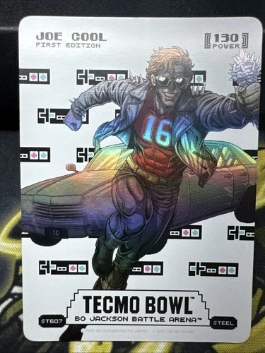 2026 Bo Jackson Battle Arena Tecmo Bowl Joe Cool Sore Thumb Steel ST607