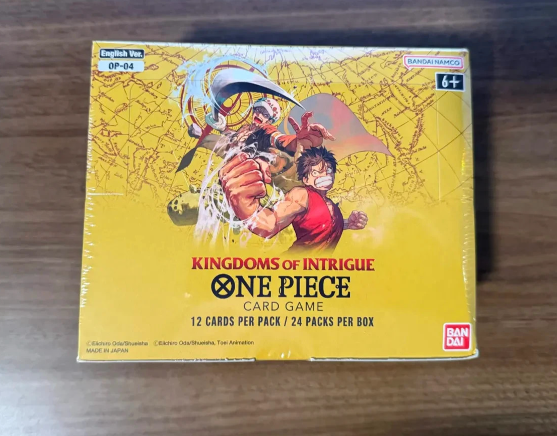 One Piece TCG: Kingdoms of Intrigue - OP-04 -English - Booster Box - Sealed