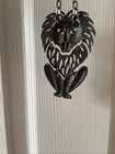 Vintage Pewter Tone 20" Articulated Lion Pendant Necklace.Think Lion’s Club Gals — photo 9