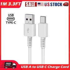 USB Type C Data Cable Charging USB-A to USB-C Charger Cord For Samsung Galaxy