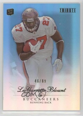 2010 Topps Tribute Blue Rainbow 46/89 LeGarrette Blount #17 Rookie RC 05fy