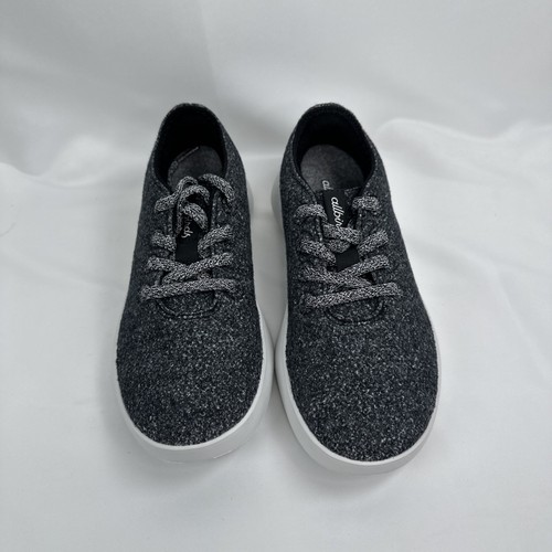 Neu mit Etikett Allbirds Wool Runner Go Tennisschuhe Größe 7 dunkelgrau - Bild 5 von 8