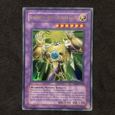 Elemental Hero Thunder Giant TLM-EN036 the Lost Millennium Unlimited