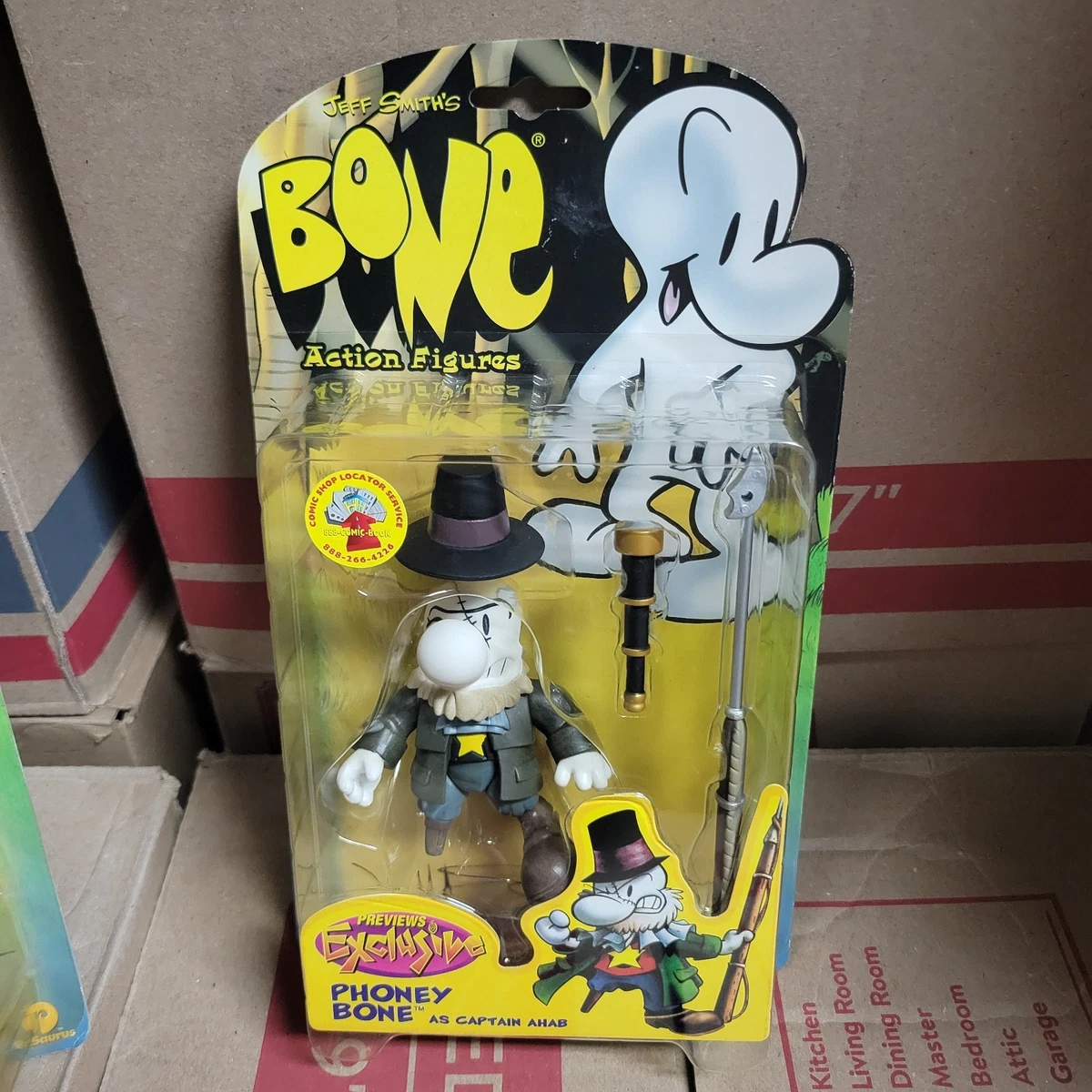 ジェフ・スミス コミック Bone ボーン ラット・クリーチャー フィギア