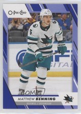 2023-24 O-Pee-Chee Blue Border Matthew Benning #398 av1