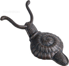 Farmhouse Boot Jack Puller Rustic Shoe Dark Coffee-snail Design