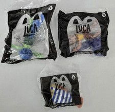 2021 McDonald's Disney Pixar Luca Happy Meal Toys Lot of 3