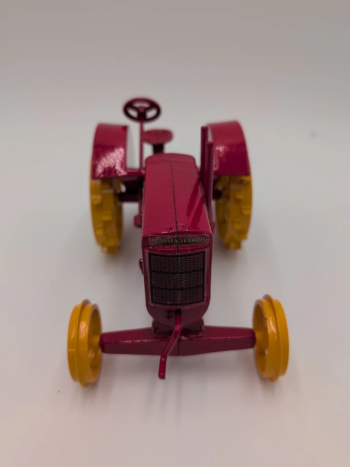 1/16 Scale Models Farm Toy Massey Harris 25 Tractor On Steel  - Image 4 of 4