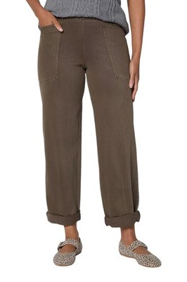 Lysse New York Women's Penelope Curved Cuff Denim Green