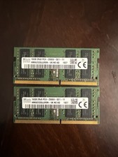 32GB SK hynix 2x-16GB 2Rx8 PC4-2666MHz Soddimm HMA82GS6JJR8N-VK