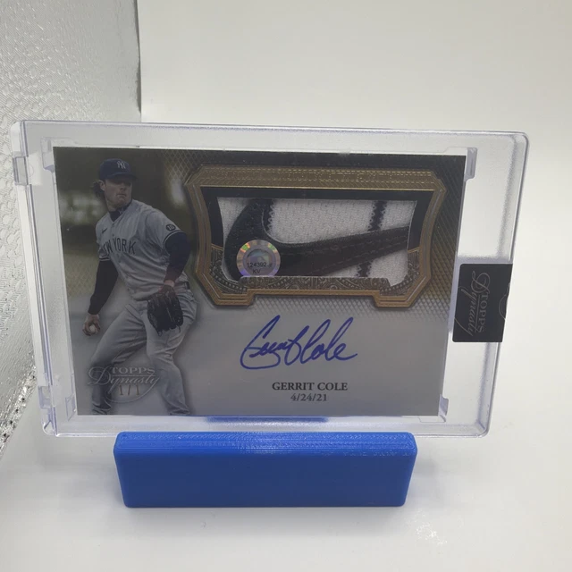 2023 Topps Dynasty Patch Autograph #OTDAP-GC Gerrit Cole 1/1 Nike Swoosh