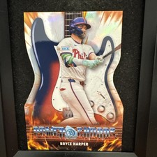 2026 Bowman Baseball- Bryce Harper Die Cut Power Chords- #PC-7