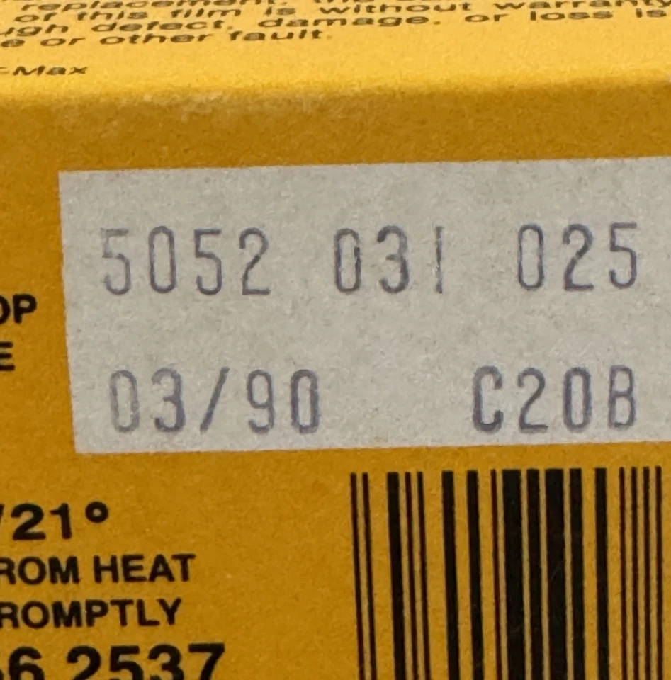 4 Rolls KODAK TMAX Film 400 35mm 36-Exp B&W Print Expired 3/1990 SHIPS SAME DAY! - Image 2 of 4