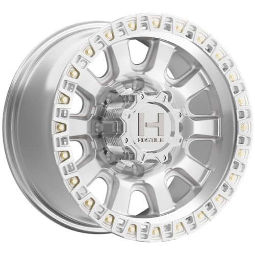 18x9 Hostile H138 Crawler Machined Wheel 8x180 (12mm) Set of 4