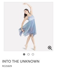 Revolution Dance Costume Baby Blue Lyrical Dress RC21629 Into the Unknown Medium
