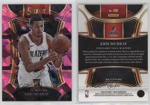 2023-24 Select Mezzanine Level Pink Cracked Ice Prizm /99 Kris Murray Rookie RC