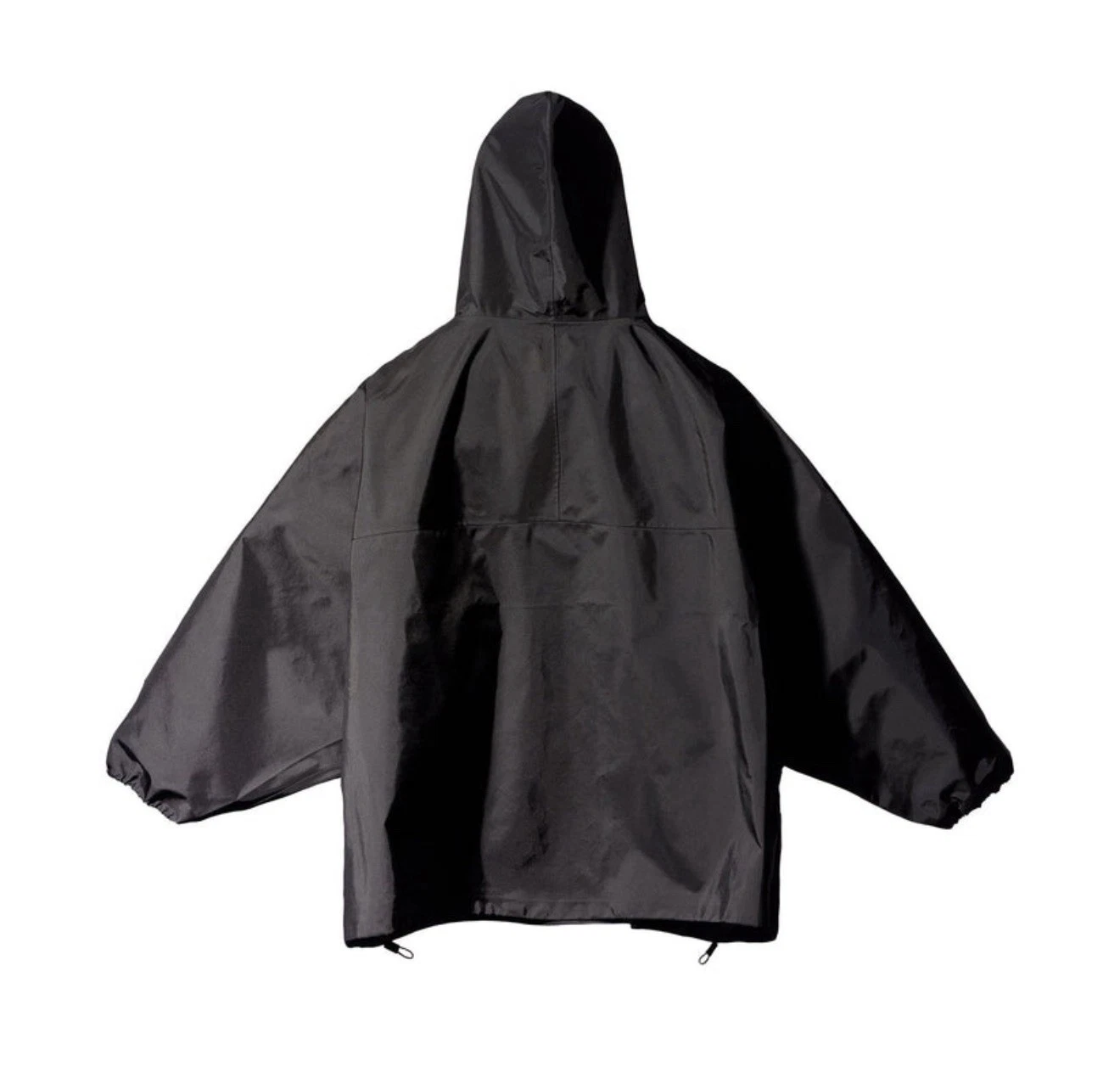 Yeezy Gap 07 Magnet Closure T-Cut Parka Black Size Medium NIB - product detail image 2