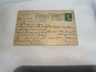 Vintage early 1900s New Years Postcards cancelled Washington Franklin Stamps — photo 8