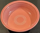 Peony/Pink HLC Fiestaware  shallow medium Cereal bowl 6.75"