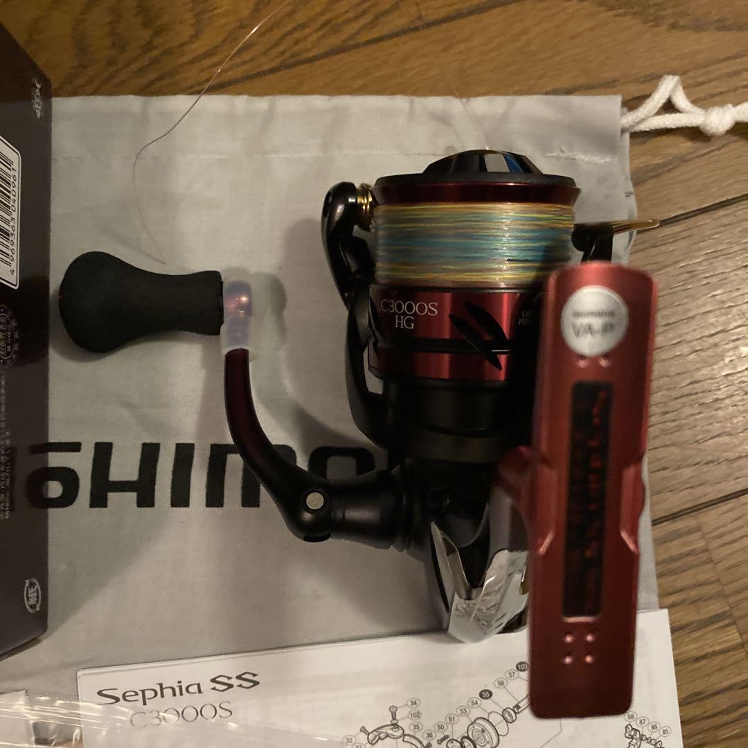 Shimano Sephia SS C3000SHG with PE LINE | eBay