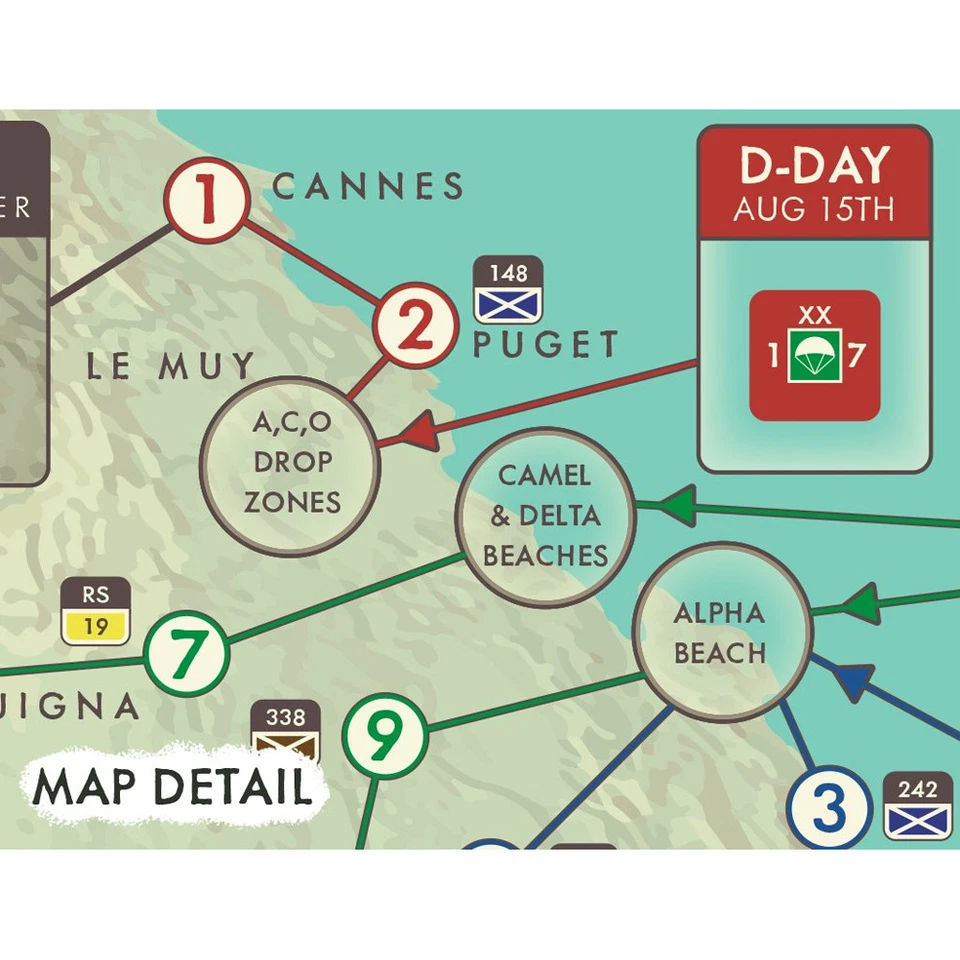 Worthington Publishing Operation Dragoon Solitaire Travel Game - Image 3 of 3