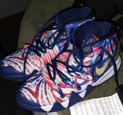 Nike Kybrid S2 What The USA Tie Dyed Sneakers Size 6Y