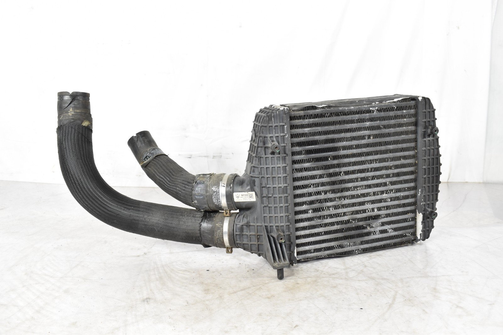 14-24 Maserati Quattroporte M156 Left Turbocharger Intercooler w / Air Duct OEM