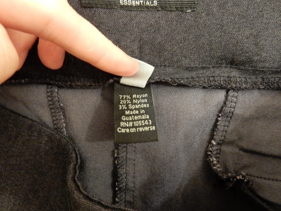 Apt. 9 Pantalones Clásicos Para Mujer - Gris Oscuro Talla: 14 Foto 3 de 3