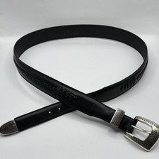 Onyx by Brighton Leather Salina Taper Belt, Men's Size 36