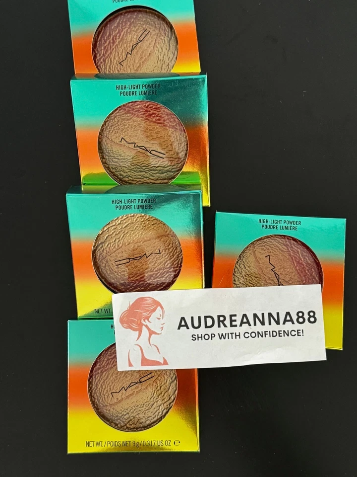 5 LOT MAC Wash & Dry Freshen Up High Lighter Powder NEW Authentic DISCONTINUED - Image 2 of 3