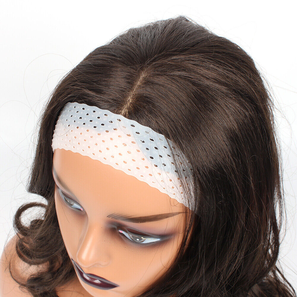 Sport Elastic Hair band Silicone Non Slip Wig Gripper Grip Headband  RopShaped