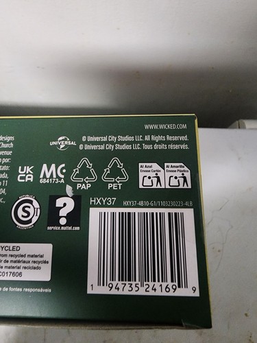 Mattel Wicked Movie Glinda Doll MISPRINT RECALL P*rn Site - Picture 3 of 3