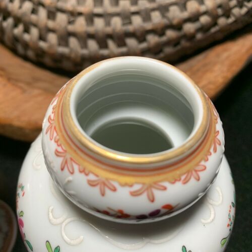 Porcelaine de Paris Hand Painted Asian Style Ginger Jars Urns Artist Mark France - Picture 9 of 12