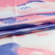 1Yard Designer Satin Fabric Silky Dress Shirt Textile Diy Handmade