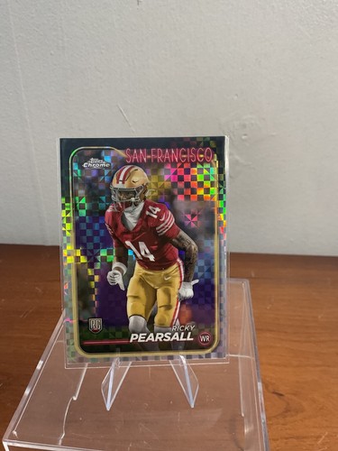 🏈 2024 Topps Chrome Football-INSERTS, REFRACTORS, VET BASE -You Pick, READ⬇ - Picture 33 of 143