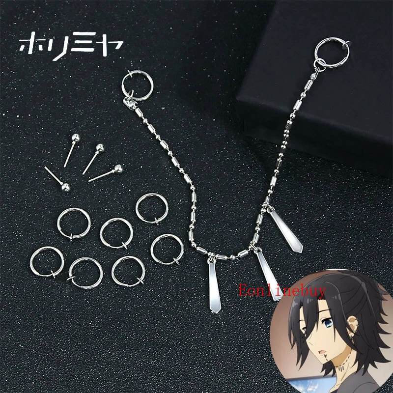 1pcs anime horimiya brooch cosplay badge