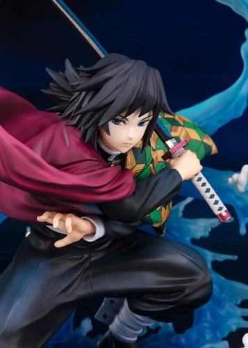 Anime Demon Slayer Figur Kimetsu no Yaiba Giyu Tomioka Statue Modell ohne Box - Bild 5 von 6