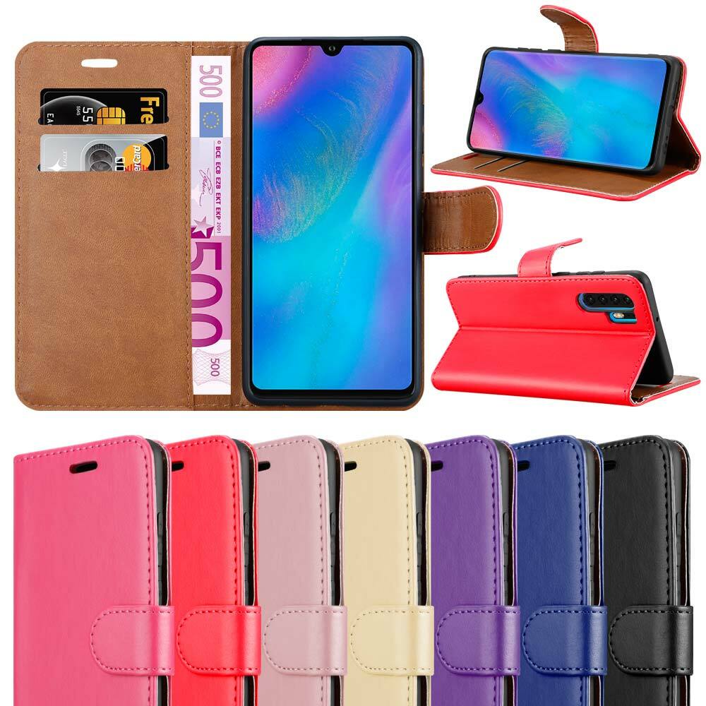 For Huawei P30 Pro P30 Phone Case Leather Wallet Flip Stand View Cover