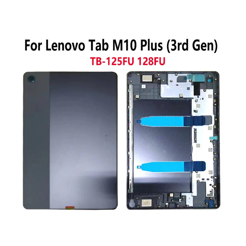 For Lenovo Tab M10 Plus 3rd TB-125FU TB-128FU Housing Back Battery