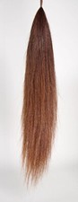 DOUBLE False Tail Mid CHESTNUT Genuine Horse 80CM 32&ldquo; False Horse Tail 360g