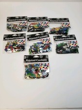 7 packs of Graduation Confetti Multi Color Mortar Board Foil Approx 1