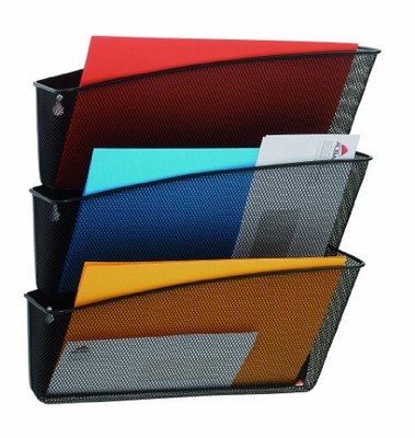 Alba Mesh Three-Pocket Wall File,Black (Meshfilen) (882610028762)