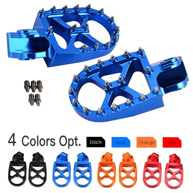 NiceCNC Billet Foot Pegs Pedals For Husqvarna FE250 FE350 FE450 FE501