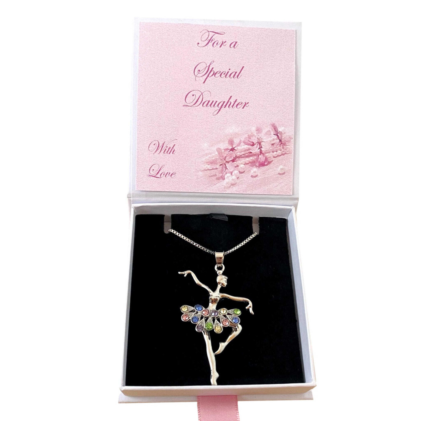 Bailando Bailarina Collar, Regalo para Un Niña Who Loves Ballet, Baile, Colgante