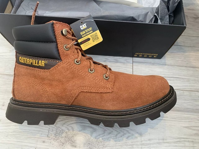 caterpillar tan boots